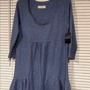 Lucky Brand Women 3/4 Length Sleeve Dress M